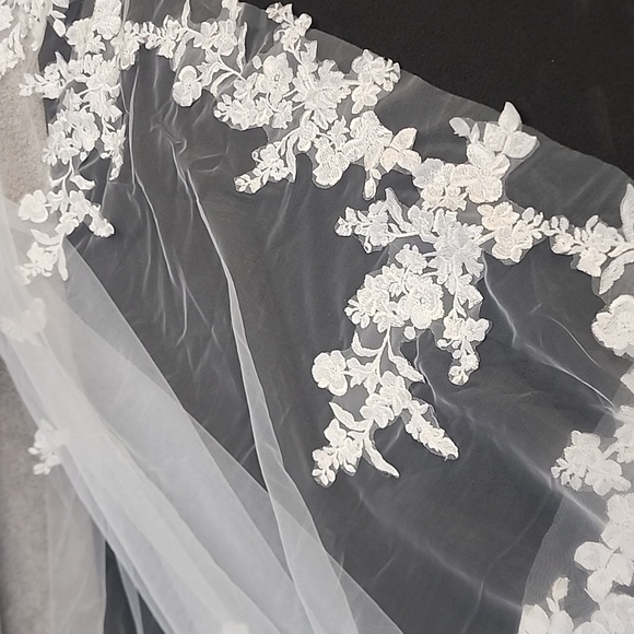 4m beautiful wedding veil - Picture 5 of 7